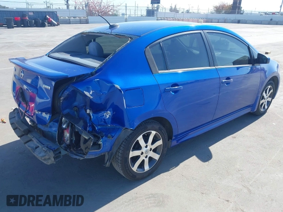2012 Nissan Sentra 2.0 with VIN 3N1AB6AP6CL623470, listed as a IAAI auction lot 42206460 with 148,494 mi miles and . Bid and sale history available at DreamBid. Image 4.