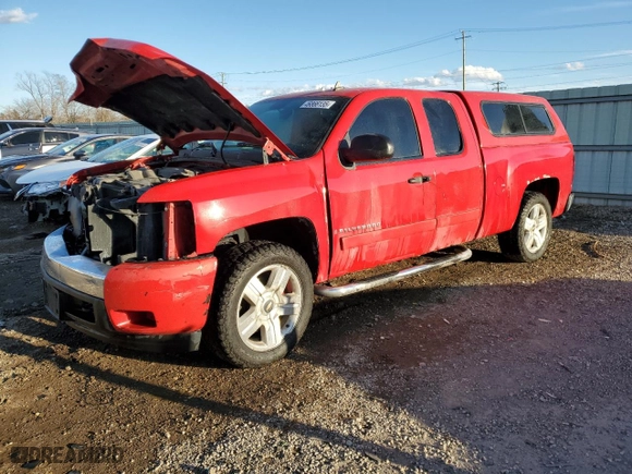 2008 Chevrolet Silverado 1500 LT w/1LT with VIN 1GCEC19J58Z254289, listed as a Copart auction lot 46866135 with 178,260 mi miles and Salvage Title. Bid and sale history available at carsss.com. Image 1.
