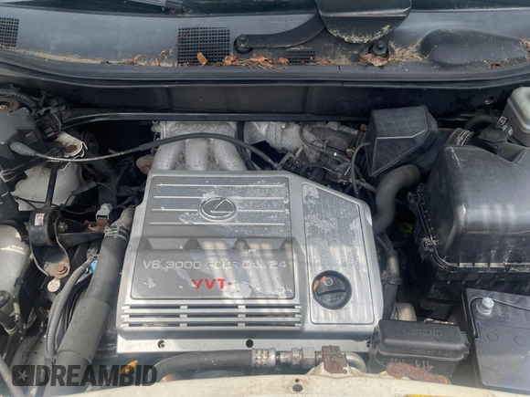 2003 Lexus RX 300 z VIN JTJHF10U330298457, wystawiony jako Copart lot #58005605 z przebiegiem 232 639 mil mil oraz Czysty tytuł • Clean title. Historia ofert i sprzedaży dostępna na DreamBid. Obrazek 7.
