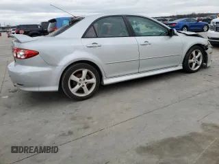 2004 Mazda Mazda6 s with VIN 1YVFP80D545N96085, listed as a Copart auction lot 45198415 with 196,380 mi miles and Salvage Title. Bid and sale history available at carsss.com. Image 3.