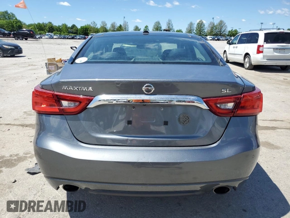 2017 Nissan Maxima SV z VIN 1N4AA6APXHC373398, wystawiony jako Copart lot #58025265 z przebiegiem 78 734 mil mil oraz Szkoda całkowita • Salvage title. Historia ofert i sprzedaży dostępna na DreamBid. Obrazek 6.