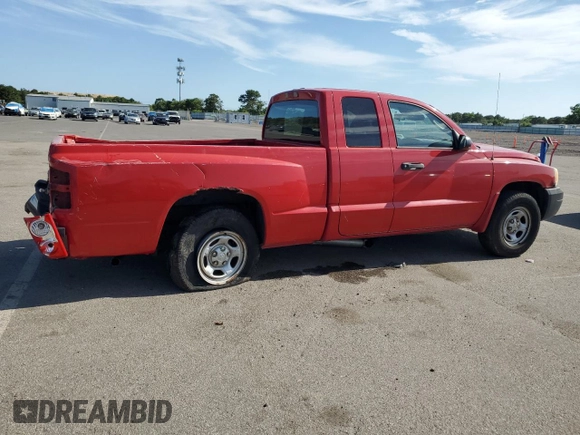 2005 Dodge Dakota ST with VIN 1D7HE22N65S326198, listed as a Copart auction lot 59699284 with 203,778 mi miles and Salvage Title. Bid and sale history available at DreamBid. Image 3.