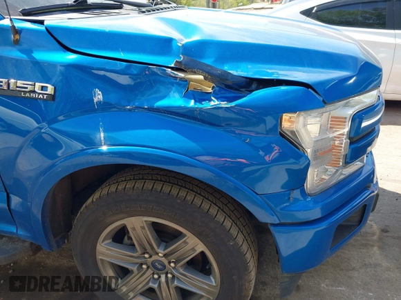 2020 Ford F-150 XL with VIN 1FTEW1EP9LKE89250, listed as a IAAI auction lot 42225184 with 61,122 mi miles and . Bid and sale history available at DreamBid. Image 6.