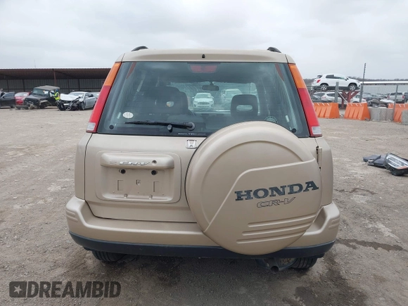 2001 Honda CR-V SE with VIN JHLRD187X1S005637, listed as a IAAI auction lot 41838916 with 153,388 mi miles. Bid and sale history available at carsss.com. Image 16.