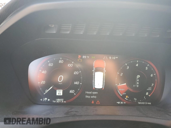 2017 Volvo XC90 R-Design with VIN YV4A22PM5H1128711, listed as a Copart auction lot 66944254 with 148,432 mi miles and Salvage Title. Bid and sale history available at carsss.com. Image 9.