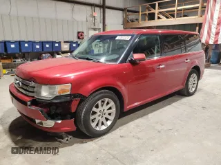 2011 Ford Flex SEL with VIN 2FMGK5CC1BBD29797, listed as a Copart auction lot 42822425 with 184,019 mi miles and Salvage Title. Bid and sale history available at carsss.com. Image 1.