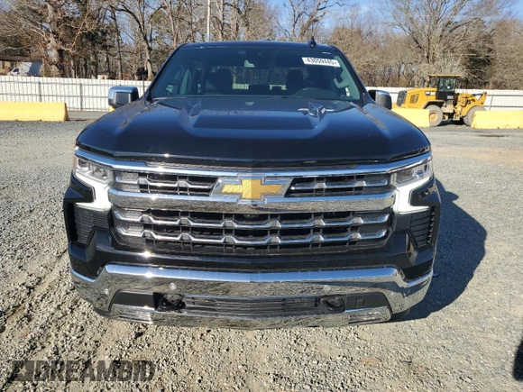 2023 Chevrolet Silverado 1500 LTZ with VIN 1GCUDGE85PZ163021, listed as a Copart auction lot 43059445 with 28,719 mi miles and Salvage Title. Bid and sale history available at carsss.com. Image 5.