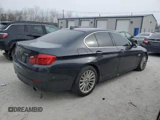 2013 BMW 5 Series 535i xDrive with VIN WBAFU7C56DDU74660, listed as a Copart auction lot 87913445 with 154,244 mi miles and Clean Title. Bid and sale history available at carsss.com. Image 3.