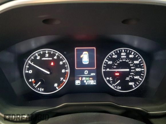 2023 Subaru Outback Touring with VIN 4S4BTAPCXP3172711, listed as a Copart auction lot 89142085 with 21,130 mi miles and Salvage title. Bid and sale history available at DreamBid. Image 9.