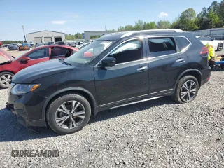 2019 Nissan Rogue SV with VIN JN8AT2MV2KW384610, listed as a Copart auction lot 52043625 with 54,054 mi miles and Salvage Title. Bid and sale history available at carsss.com. Image 1.