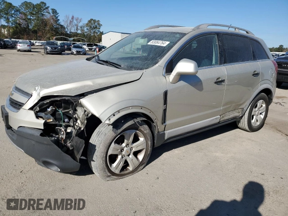 2014 Chevrolet Captiva Sport LS with VIN 3GNAL2EK7ES622667, listed as a Copart auction lot 83084764 with 135,423 mi miles and Salvage Title. Bid and sale history available at carsss.com. Image 1.
