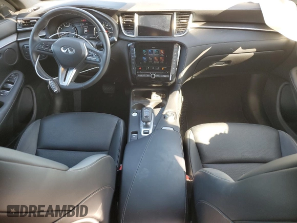 2024 Infiniti QX55 Luxe with VIN 3PCAJ5JR6RF113316, listed as a Copart auction lot 42184715 with 4,172 mi miles and Non Repairable. Bid and sale history available at DreamBid. Image 8.