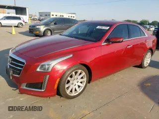 2016 Cadillac CTS RWD with VIN 1G6AP5SX9G0121646, listed as a Copart auction lot 52987725 with 168,767 mi miles and Clean title. Bid and sale history available at DreamBid. Image 1.