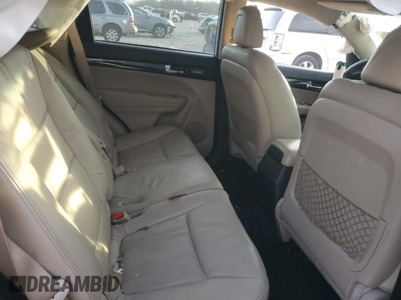 2013 Kia Sorento EX with VIN 5XYKU4A27DG380622, listed as a Copart auction lot 87176104 with Not Provided miles and Salvage Title. Bid and sale history available at carsss.com. Image 12.