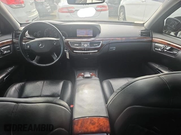 2007 Mercedes-Benz S 550 with VIN WDDNG71XX7A072453, listed as a Copart auction lot 84865234 with 155,116 mi miles and Clean Title. Bid and sale history available at DreamBid. Image 9.