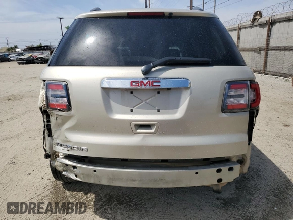 2016 GMC Acadia SLE with VIN 1GKKRNEDXGJ154831, listed as a Copart auction lot 57627725 with 122,915 mi miles and Salvage title. Bid and sale history available at DreamBid. Image 6.