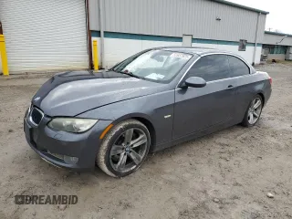2008 BMW 3 Series 335i with VIN WBAWL73528P178333, listed as a Copart auction lot 52937925 with 133,505 mi miles and Salvage Title. Bid and sale history available at carsss.com. Image 1.