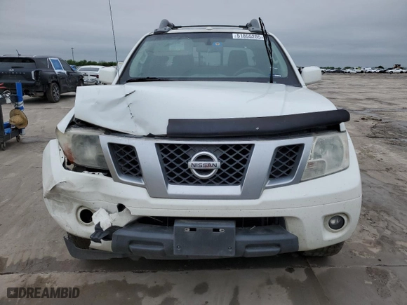 2016 Nissan Frontier SV with VIN 1N6AD0EV9GN720954, listed as a Copart auction lot 51855205 with 0 mi miles and Salvage Title. Bid and sale history available at carsss.com. Image 5.
