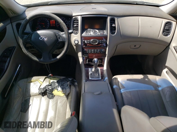 2010 Infiniti EX Journey z VIN JN1AJ0HR3AM755614, wystawiony jako Copart lot #60746375 z przebiegiem 137 318 mil mil oraz Szkoda całkowita • Salvage title. Historia ofert i sprzedaży dostępna na DreamBid. Obrazek 8.