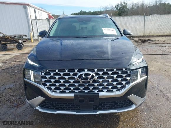 2021 Hyundai Santa Fe Limited with VIN 5NMS44AL3MH317127, listed as a IAAI auction lot 41355042 with 46,790 mi miles. Bid and sale history available at carsss.com. Image 13.