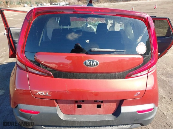 2021 Kia Soul LX with VIN KNDJ23AU1M7789211, listed as a IAAI auction lot 41553315 with 38,357 mi miles. Bid and sale history available at carsss.com. Image 16.
