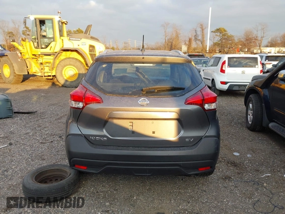 2019 Nissan Kicks SV with VIN 3N1CP5CU9KL532716, listed as a IAAI auction lot 41296143 with 76,900 mi miles and . Bid and sale history available at carsss.com. Image 16.