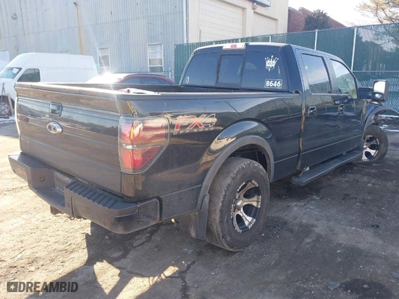 2014 Ford F-150 XL with VIN 1FTFW1EF8EKF96787, listed as a IAAI auction lot 41440702 with 253,226 mi miles. Bid and sale history available at carsss.com. Image 4.