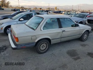 1987 BMW 3 Series 325 with VIN WBAAB5408H9807117, listed as a Copart auction lot 87187414 with 164,534 mi miles and Clean Title. Bid and sale history available at carsss.com. Image 3.