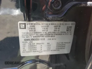 2013 Chevrolet Captiva Sport LT with VIN 3GNAL3EKXDS611618, listed as a Copart auction lot 51308904 with 115,671 mi miles and Salvage Title. Bid and sale history available at DreamBid. Image 14.