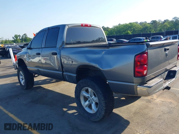 2007 Dodge 1500 SLT with VIN 1D7HU18237J580681, listed as a IAAI auction lot 42054665 with 264,010 mi miles. Bid and sale history available at carsss.com. Image 3.