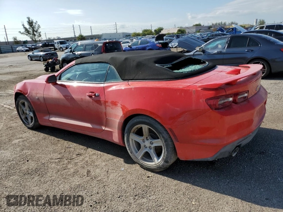 2020 Chevrolet Camaro 1LT with VIN 1G1FB3DX5L0117440, listed as a Copart auction lot 52282843 with 0 mi miles. Bid and sale history available at carsss.com. Image 2.