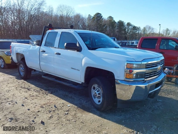 2015 Chevrolet Silverado 2500HD Built After Aug 14 Work Truck with VIN 1GC2CUEG0FZ104795, listed as a IAAI auction lot 41417498 with NaN miles. Bid and sale history available at carsss.com. Image 1.