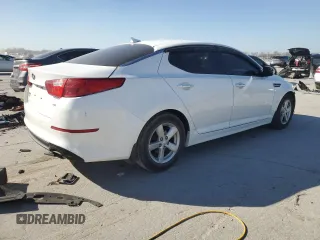 2015 Kia Optima LX with VIN KNAGM4A72F5642668, listed as a Copart auction lot 48553065 with 156,790 mi miles and Clean Title. Bid and sale history available at carsss.com. Image 3.
