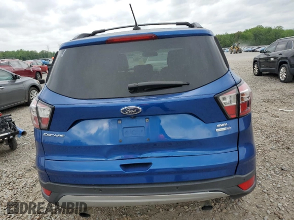 2018 Ford Escape SEL with VIN 1FMCU9HD0JUA66129, listed as a Copart auction lot 53816945 with 181,272 mi miles and Clean Title. Bid and sale history available at carsss.com. Image 6.