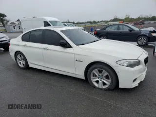 2013 BMW 5 Series 528i xDrive with VIN WBAXH5C55DDW12217, listed as a Copart auction lot 56019465 with 158,070 mi miles and Non repairable. Bid and sale history available at DreamBid. Image 4.