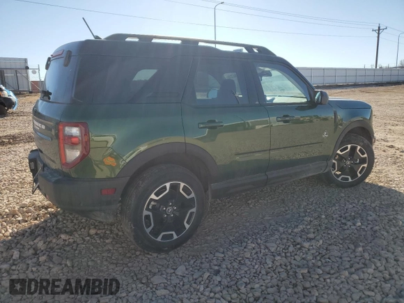 2024 Ford Bronco Sport Outer Banks z VIN 3FMCR9C66RRF41392, wystawiony jako Copart lot #46847235 z przebiegiem 385 mil mil oraz Szkoda całkowita • Salvage title. Historia ofert i sprzedaży dostępna na DreamBid. Obrazek 3.