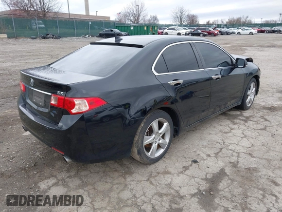 2012 Acura TSX Tech Pkg with VIN JH4CU2F64CC023887, listed as a IAAI auction lot 41775812 with 1 mi miles. Bid and sale history available at carsss.com. Image 4.