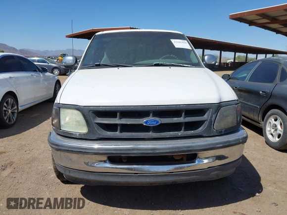 1997 Ford F-150 with VIN 1FTDX1764VKB98042, listed as a IAAI auction lot 42442450 with 203,620 mi miles and . Bid and sale history available at DreamBid. Image 6.