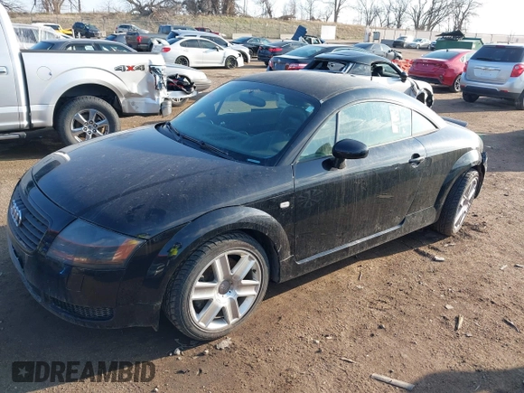 2004 Audi TT with VIN TRUWT28N941004373, listed as a IAAI auction lot 41886696 with 137,266 mi miles. Bid and sale history available at carsss.com. Image 17.