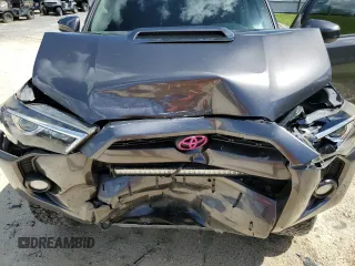 2016 Toyota 4Runner Limited with VIN JTEBU5JR7G5399389, listed as a Copart auction lot 60488235 with 105,376 mi miles and Salvage title. Bid and sale history available at DreamBid. Image 12.