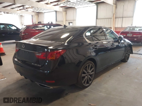 2013 Lexus GS 350 with VIN JTHCE1BL5D5003852, listed as a IAAI auction lot 41012068 with 203,798 mi miles and . Bid and sale history available at DreamBid. Image 4.