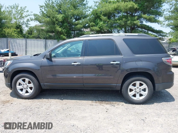 2014 GMC Acadia SLE with VIN 1GKKRNED3EJ201940, listed as a IAAI auction lot 42435076 with 132,505 mi miles and . Bid and sale history available at DreamBid. Image 14.