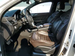 2016 Mercedes-Benz GLE 63 S AMG with VIN 4JGED7FBXGA047144, listed as a Copart auction lot 87331464 with 133,611 mi miles and Salvage title. Bid and sale history available at DreamBid. Image 7.