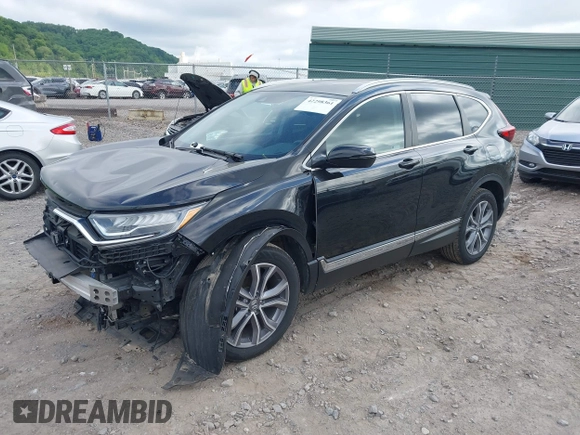 2021 Honda CR-V Touring with VIN 5J6RW2H92ML003064, listed as a IAAI auction lot 42298361 with 70,988 mi miles and . Bid and sale history available at DreamBid. Image 18.