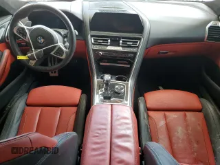 2022 BMW 8 Series M850i with VIN WBAGV8C06NCH89514, listed as a Copart auction lot 59527264 with 0 mi miles and Non Repairable. Bid and sale history available at carsss.com. Image 8.