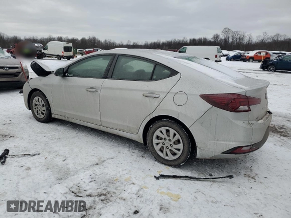 2019 Hyundai Elantra SE with VIN 5NPD74LFXKH419550, listed as a Copart auction lot 87069444 with 49,507 mi miles and Salvage Title. Bid and sale history available at DreamBid. Image 2.
