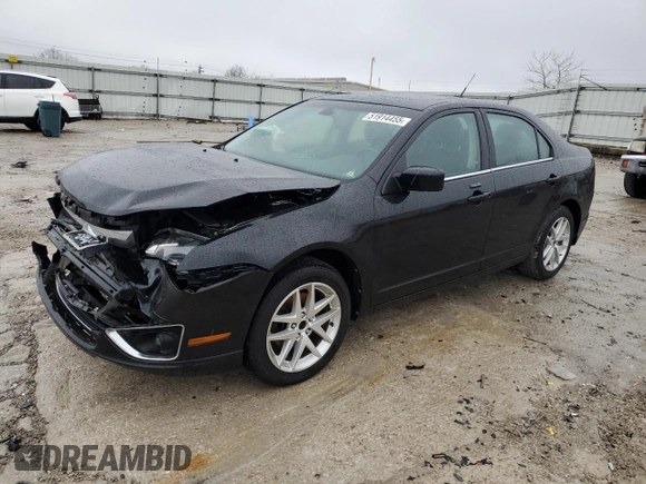 2011 Ford Fusion SEL with VIN 3FAHP0JA3BR208257, listed as a Copart auction lot 51914455 with 159,012 mi miles and Salvage Title. Bid and sale history available at carsss.com. Image 1.