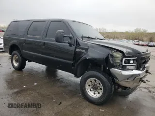2001 Ford Excursion Limited with VIN 1FMSU43F51EB75087, listed as a Copart auction lot 54844495 with 290,096 mi miles and Salvage Title. Bid and sale history available at DreamBid. Image 4.