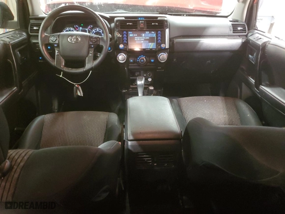2021 Toyota 4Runner TRD Off Road with VIN JTEPU5JR2M5914784, listed as a Copart auction lot 81553524 with 128,791 mi miles and Salvage Title. Bid and sale history available at carsss.com. Image 8.