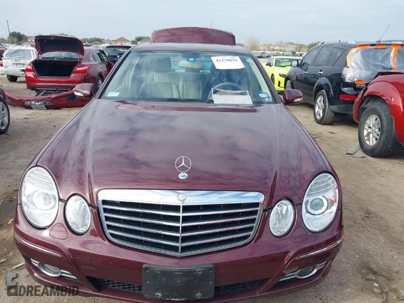 2008 Mercedes-Benz E-Class Luxury 3.5L with VIN WDBUF87X78B309898, listed as a IAAI auction lot 41238056 with 29,479 mi miles. Bid and sale history available at carsss.com. Image 12.